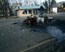 На Київщині тероборонці спалили п’ять одиниць техніки окупантів