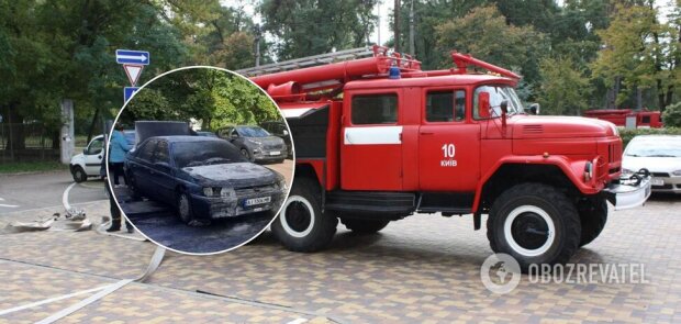 Прогримів вибух і спалахнуло полум’я: в Києві ремонт авто завершився НП