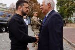 До Києва завітав голова європейської дипломатії та вшанував загиблих українських захисників