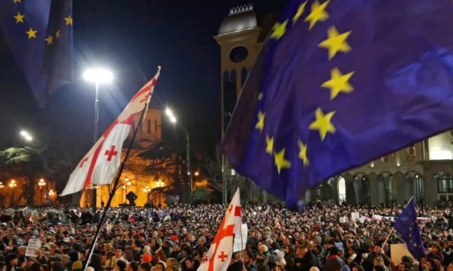 Протести у Грузії: у МВС повідомили про звільнення майже всіх затриманих