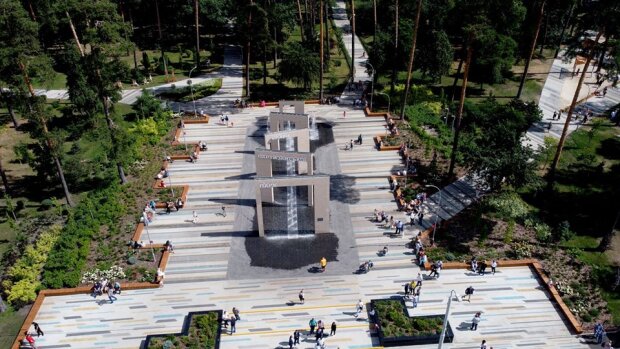 Найвищий: світловий пішохідний фонтан у парку Партизанської слави внесено до реєстру рекордів