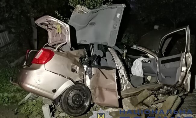 На Київщині сталась аварія з підлітками