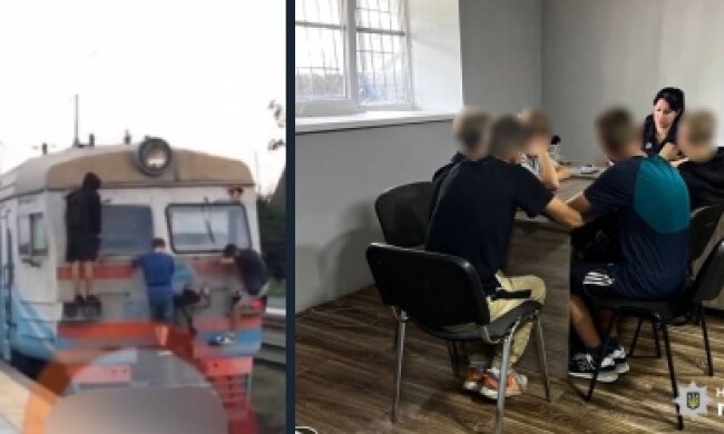 На Київщині викрили молодіжну банду зацеперів на вагонах залізниці