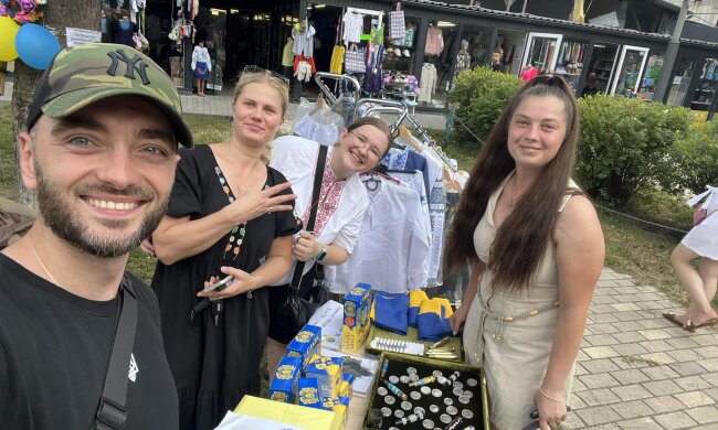 У Києві провели благодійний захід зі збором на ЗСУ, приурочений до Дня Незалежності України