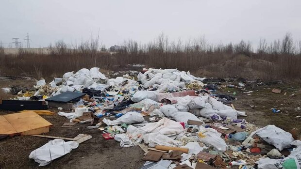 На Осокорках прибрали гори сміття з ландшафтного заказника (фото)