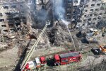 Масштабні руйнування та десятки постраждалих: Володимир Зеленський повідомив про наслідки ворожого обстрілу Києва