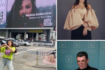 Онуку-співачку секретаря РНБО Данілова показали в рекламному ролику на найбільшому екрані України в одному з ТРЦ Києва