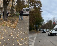 У Шевченківському районі зіткнулись вантажівка та електрокар: постраждало 5 осіб, зокрема діти