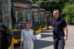 У Києві на маршрути вийшли нові тролейбуси та автобуси: місто продовжує оновлювати транспорт