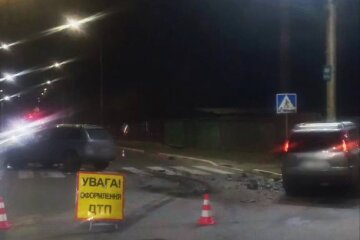 В Ірпені сталась серйозна ДТП, внаслідок якої обидва водії потрапили до лікарні