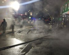 У ніч на Різдво в Києві згоріло кафе