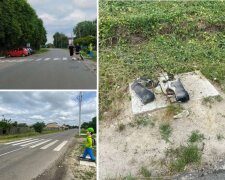 У Київській області вкрали скульптуру "хлопчика-пішохода"