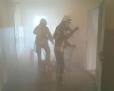 В Києві у гуртожитку сталася пожежа