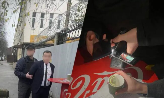 У Києві митник отримав хабар у стакані для кави