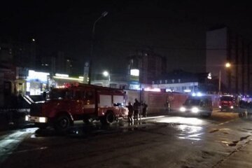 На Бальзака вночі палав ринок