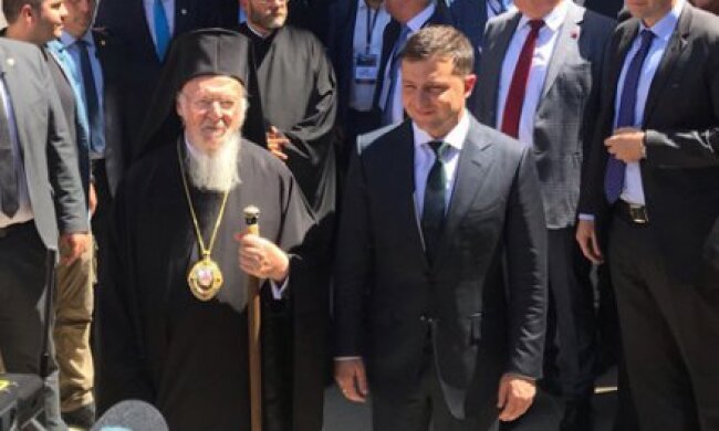 Про що говорили Зеленський і Варфоломій