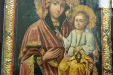 У Києво-Печерській лаврі показали старовинну копію чудотворної Іржавецької ікони Богородиці, про яку писав Тарас Шевченко