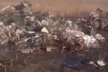 Біля Біляївки на Херсонщині знайшли уламки російського гелікоптера Ка-52