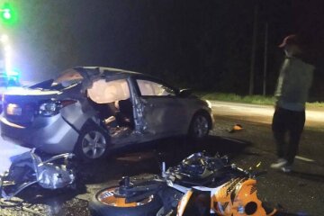 У ДТП на околиці Києва загинув мотоцикліст