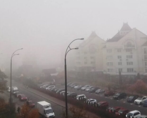 Завтра вранці в Києві очікується сильний туман