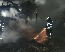 У Дарницькому районі Києва згоріла лазня