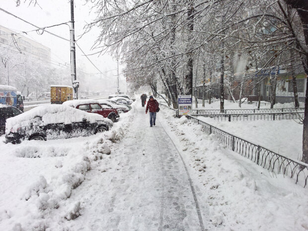 Київ засипле снігом на 30 сантиметрів