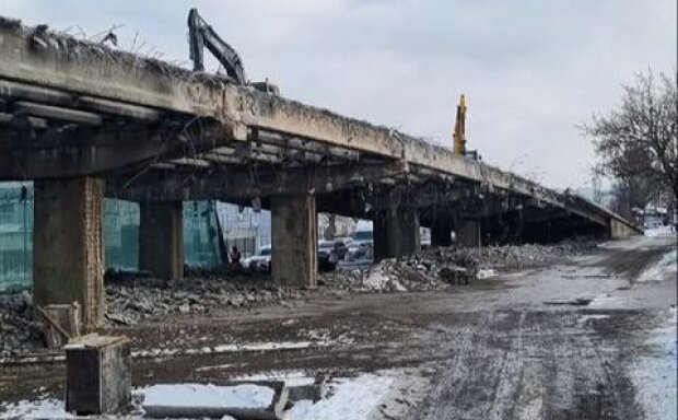 У столиці триває капремонт одного з ключових шляхопроводів