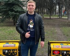Київські волонтери надали ЗСУ два генератори ті ударний дрон