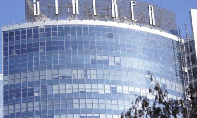 На одному зі столичних хмарочосів Києва з'явився напис S.T.A.L.K.E.R