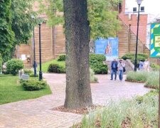 Зелений апдейт у серці столиці: сквер біля Золотих воріт повністю оновили!