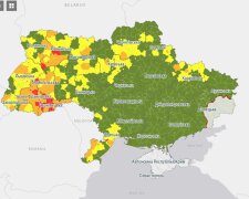 МОЗ відправило до “червоної зони” 21 район України: де введуть обмеження