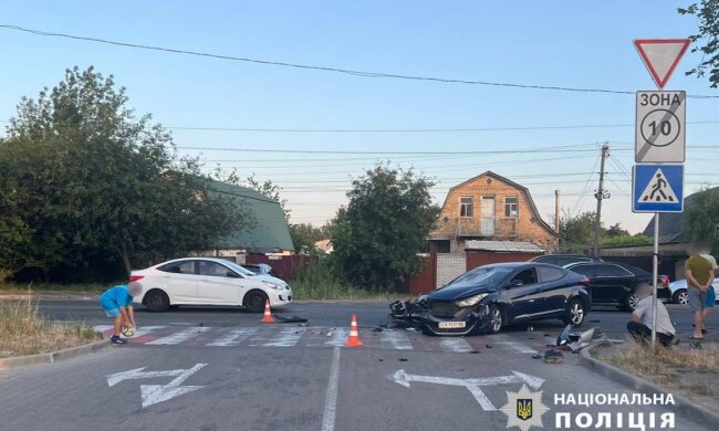 У Петропавлівській Борщагівці сталася ДТП з постраждалим