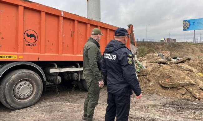 Гостомель продовжує боротьбу зі стихійними сміттєзвалищами