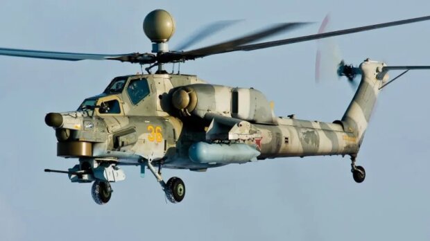 В Криму впав російський гелікоптер Мі-28, весь екіпаж загинув