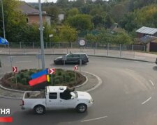 В одному з міст Київщини відбувся автопробіг на честь захисників і захисниць
