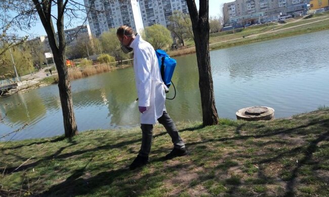 У зонах відпочинку столиці знищують кліщів, гризунів та комарів