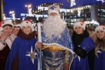 В Києві пройшла святкова хода помічників Святого Миколая (відео)