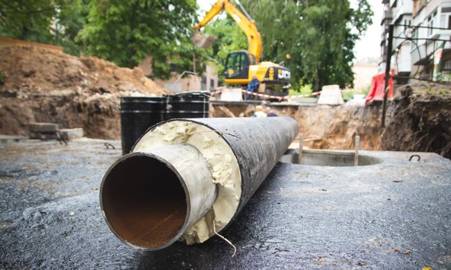 На Чоколівському бульварі старі труби замінять на сучасні