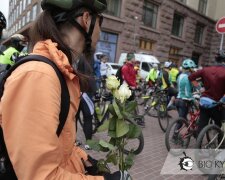 Київські велосипедисти влаштували акцію протесту