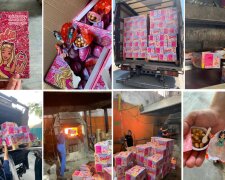 Столичні митники спалили 11,5 тис. "яєць-сюрпризів" від "Barbie", які виявились китайською підробкою