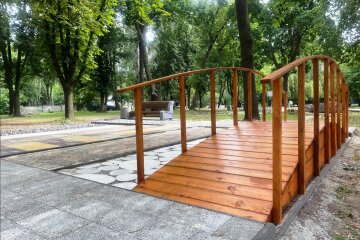 У столиці збудували реабілітаційний майданчик для тих, хто вчиться заново ходити