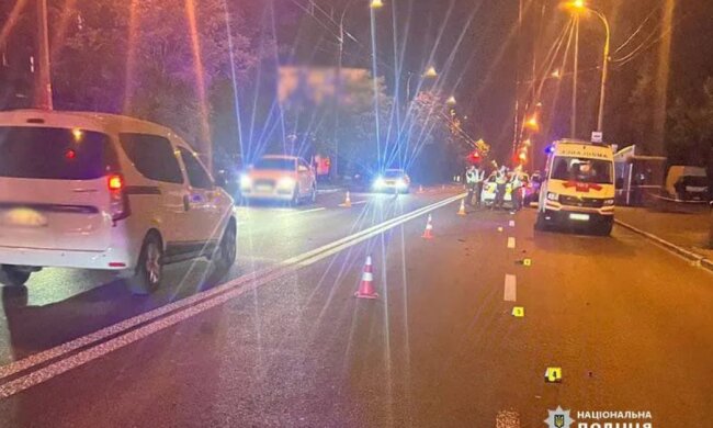 У Києві п’яний водій, тікаючи від поліції, збив на смерть пішохода