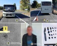 Конфлікт між маршрутчиками в Дарницькому районі закінчився вибухом осколкової гранати Ф-1