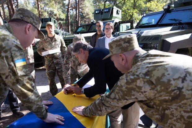 Держсекретар США Блінкен відвідав прикордонників на Київщині