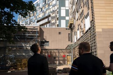 В Охматдиті тривають відновлювальні роботи