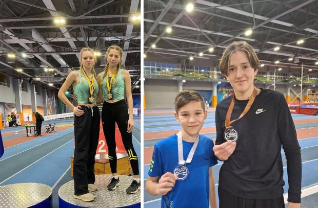 Юні спортсмени та спортсменки з Київщини зайняли призові місця в легкоатлетичних змаганнях