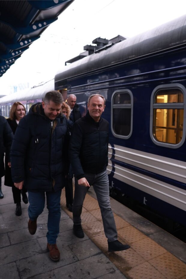 Прем'єр Польщі Дональд Туск прибув з візитом до Києва