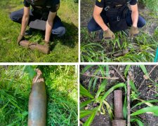 У Києві поруч з багатоповерхівкою знайшли гранату часів ІІ світової війни, а на Київщині — сучасний артбоєприпас