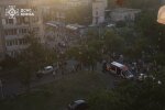 Внаслідок обстрілу Києва та падіння уламків на багатоповерхівку, постраждало 6 осіб