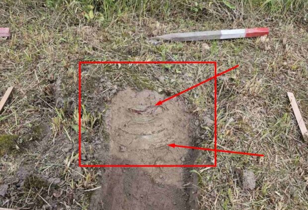 У Макарівській громаді Київщини виявили біля кладовища виявили протитанкову міну